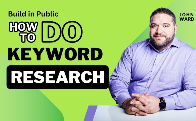 Build-in-Public – Episode 13 – Keyword Research